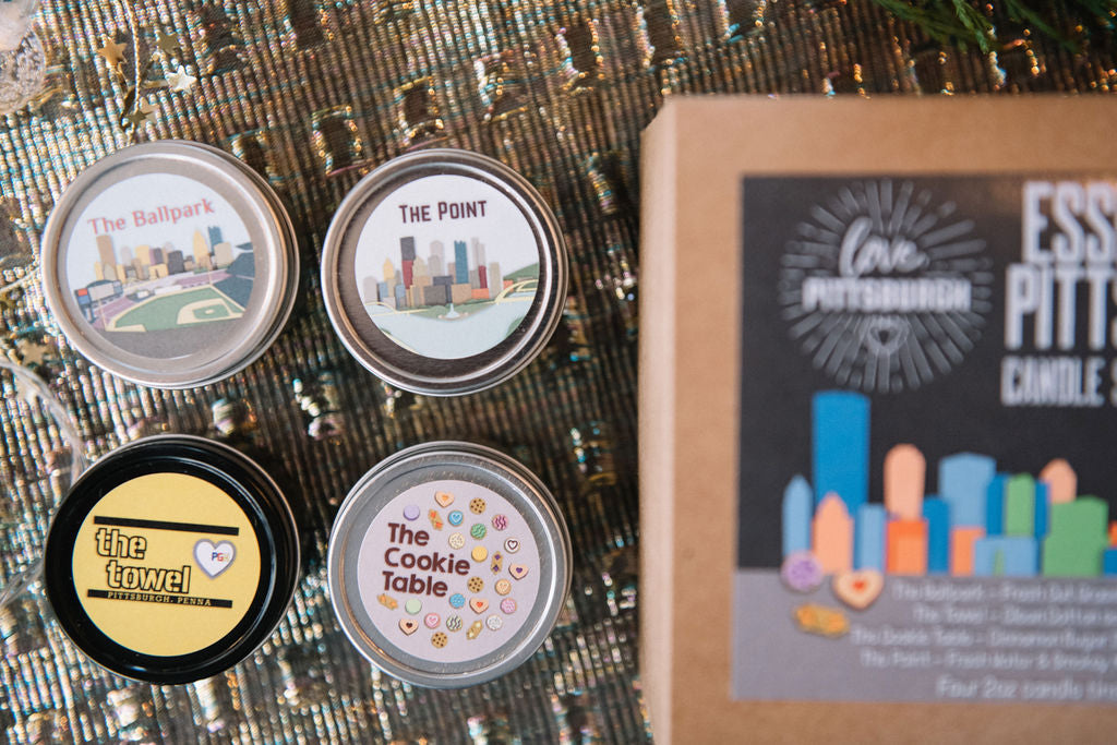 Essential Pittsburgh Candle Sampler Box