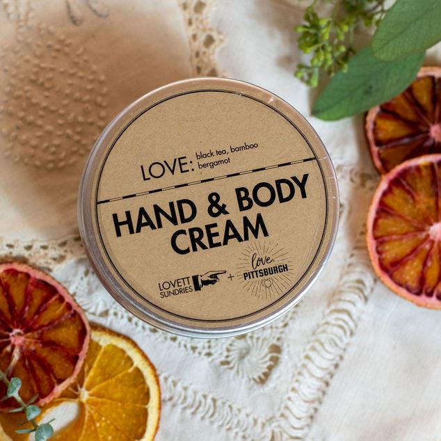 LOVE Hand Cream love, Pittsburgh