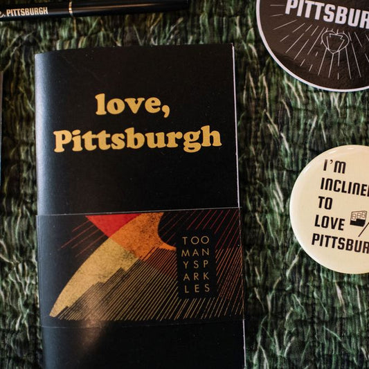 love, Pittsburgh Mini Notebook