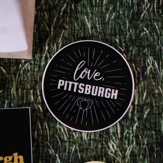 love, Pittsburgh Sticker