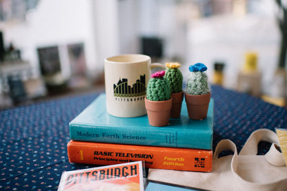 Mini Crocheted Cactus