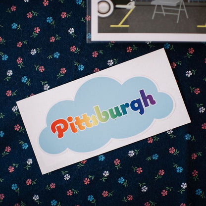 Pittsburgh Cloud Sticker