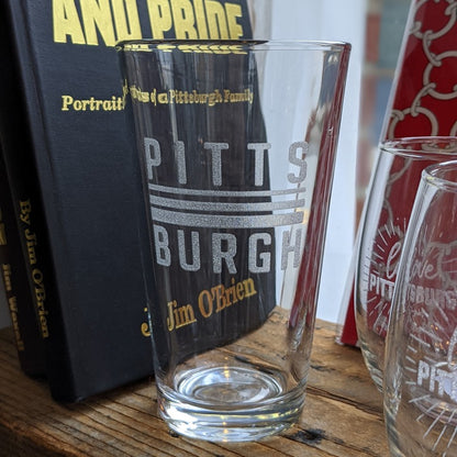 Rivers Stripe Pint Glass