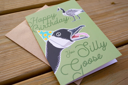 Silly Goose Birthday Card