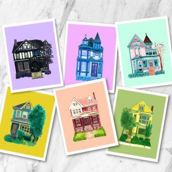 Houses of PGH Postcard Pack