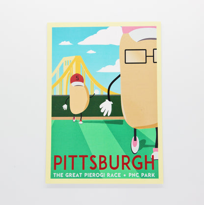 Great Pierogi Race Mini Print