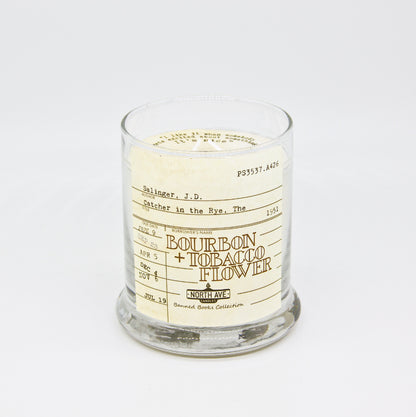 Bourbon + Tobacco Flower: Catcher in the Rye Candle