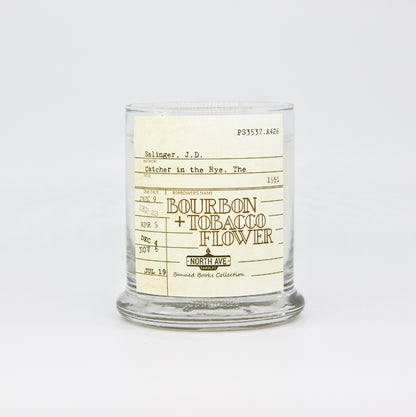 Bourbon + Tobacco Flower: Catcher in the Rye Candle